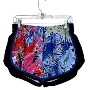 Nike Dri-Fit Tempo Multicolor Floral Running Athletic Shorts AT8047 Size Large